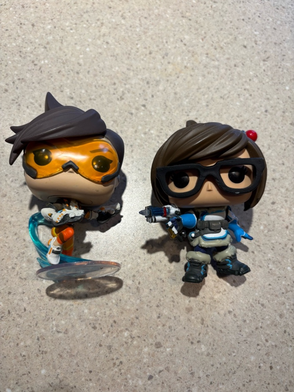 Funko Pop! Games Vinyl Figure Tracer #92 + #180 Overwatch . No Box Loose